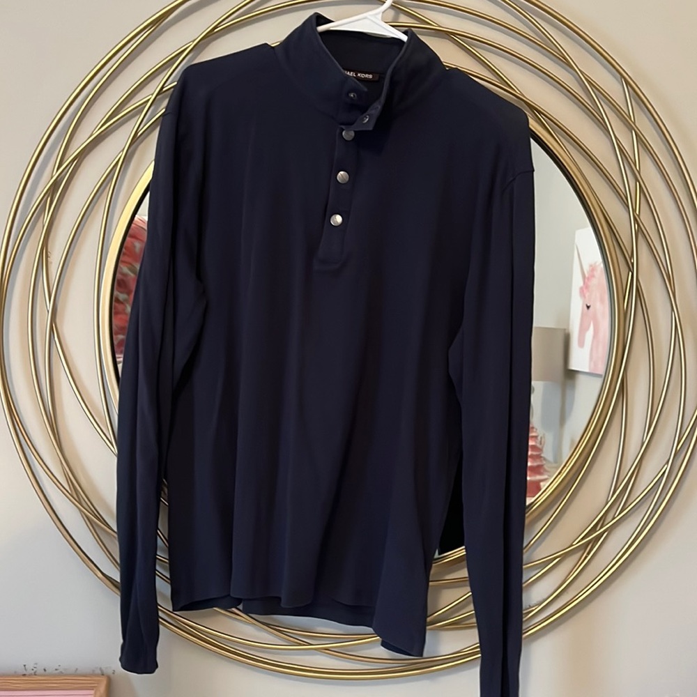 Michael Kors button detail shirt